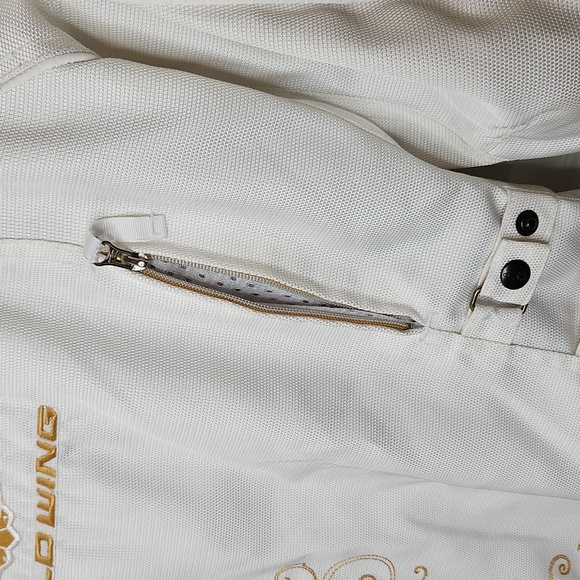 Joe Rocket Honda Goldwing white summer motorcycle motocross jacket size small - Picture 9 of 14